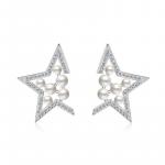 Серьги-гвоздики «Звезда»