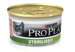 Корм PRO PLAN Sterilised для стерилизованных кошек с тунцом, 85 г
