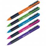 Ручка шариковая автоматическая Berlingo Multicolor 4цв., 0,7 мм, ассорти, CBm_07180