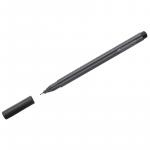 Ручка капиллярная Faber-Castell Grip Finepen черная, 0,4 мм, трехгранная, 151699