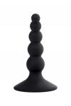 Анальная втулка POPO Pleasure by TOYFA Bootes, силикон, черная, 10 см, O 2,5 см