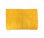 Махровое гладкокрашенное полотенце 100*150 см 400 г/м2 (Ярко-желтый)