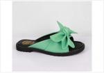 MM013-03-21 зеленый (Иск.кожа/Иск.кожа) Туфли летние открытые женские