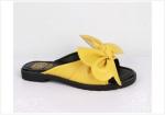 MM013-03-6 желтый (Иск.кожа/Иск.кожа) Туфли летние открытые женские