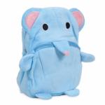 %Рюкзак детский "Плюшевая мышка" (19х8х23 см, ткань полиэстер, голубой)