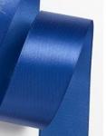 Лента атласная однотонная синяя 40 мм