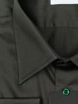 3003TBS Темно-зеленая мужская рубашка больших размеров