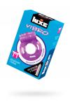 Виброкольцо LUXE VIBRO Бешеная гейша + презерватив, 1 шт, 18 см