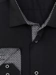 0214TESF Приталенная мужская рубашка с длинным рукавом Elegance Slim Fit