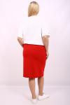 1105 юбка женская цвет 12 (Красный)