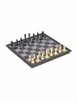 Игра 4 в 1 шахматы, шашки, нарды, карты 8188-11 магнит. в/к