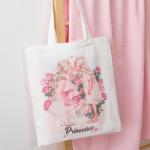 Полотенце в сумке Этель "Blondy princess", 70*130 см, цв.розовый, 100% хлопок