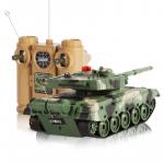 **Mioshi Army Танк р/у "Танковый Бой: ZTZ-96A" (23 см, и/к лучи, 1:32, повор. башни, эффекты, свет/звук, аккум., 40 МГц, зел.-беж.)