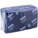 Салфетки бумажные OfficeClean Professional, 1 слойн., 24*24 см, синие, 400 шт., 290890