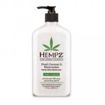 Hempz Fresh Coconut&Watermelon Herbal Moisturizer - Молочко для тела увлажняющее, Кокос и Арбуз, 500 мл.