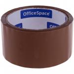 Клейкая лента упаковочная OfficeSpace, 48 мм*40 м, 38 мкм, темная, ШК, КЛ_4216