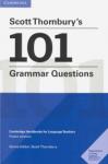 Thornbury Scott Scott Thornburys 101 Grammar Questions Pocket Ed.'