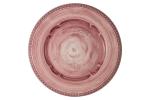 Тарелка обеденная Augusta (розовый) без инд.упаковки.