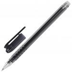 Ручка стираемая гелевая STAFF College  EGP-102, ЧЕРНАЯ, корпус черный,  0,5мм, линия 0,38мм, 142500