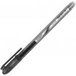 Ручка стираемая гелевая STAFF College  EGP-102, ЧЕРНАЯ, корпус черный,  0,5мм, линия 0,38мм, 142500