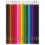 Карандаши цветные ПИФАГОР Сказочный мир, 18 цв., заточенные, карт. упак., дизайн ассорти, 180241