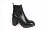 0Z0005-05-1 черный (Иск.кожа/Байка) Ботинки женские