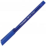 Ручка шариковая масляная BRAUBERG Marine, СИНЯЯ, корпус тониров. синий, 0,7мм, линия 0,3мм, 142709