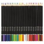Карандаши цветные акварельные BRAUBERG Artist line, 24 цв., заточенные, высшее качество, 180570