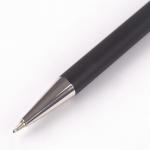 Ручка подарочная шариковая BRAUBERG Trillo, СИНЯЯ, корпус черный с хромом, линия 0,5мм, 143479
