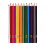 Карандаши цветные ПИФАГОР ЖИРАФ, 18 цветов, пластиковые, классические заточенные, 181251