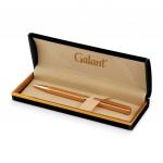 *Ручка подарочная шариковая GALANT Stiletto Gold, корпус золот., золот. детали, 0,7мм, синяя, 140527