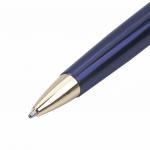 Ручка подарочная шариковая BRAUBERG Perfect Blue, корп.синий, узел 1мм, линия 0,7мм, синяя,141415
