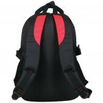 Рюкзак BRAUBERG TITANIUM для старшеклассников/студентов/молодежи, красные вставки, 45х28х18см 226376