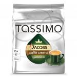 Кофе в капсулах JACOBS Caffe Crema для кофемашин Tassimo, 16шт*7г, ш/к 00378