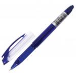 Ручка стираемая гелевая с грипом BRAUBERG X-ERASE, СИНЯЯ, корпус синий, 0,7мм, линия 0,35 мм, 143333