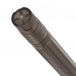 Ручка гелевая BRAUBERG Option, ЧЕРНАЯ, корпус тонированный черный, узел 0,6мм, линия 0,3мм, 143014