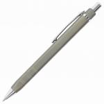 Ручка подарочная шариковая BRAUBERG Opus, СИНЯЯ, корпус серый с хромом, линия 0,5мм, 143493
