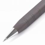 Ручка подарочная шариковая BRAUBERG Opus, СИНЯЯ, корпус серый с хромом, линия 0,5мм, 143493