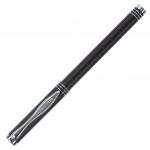 Ручка подарочная шариковая BRAUBERG Magneto, СИНЯЯ, корпус черный с хромом, линия 0,5мм, 143494