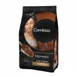 Кофе в зернах COFFESSO "Espresso", 1000 г, вакуумная упаковка, ш/к 57725 