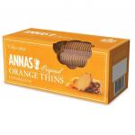 Печенье песочное апельсиновое тонкое ANNAS "Orange Thins" (Швеция), 150г, ш/к 35735