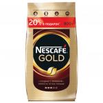 Кофе молотый в растворимом NESCAFE (Нескафе) "Gold", сублимированный, 900г, мягкая упаковка,12232003