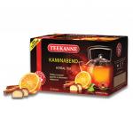 Чай TEEKANNE (Тиканне) "Kaminabend", травяной, ройбуш, 20 пакетиков по 1,8 г, Германия, ш/к 28333