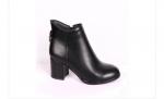 0Z0024-02-1 черный (Иск.кожа/Байка) Ботинки женские