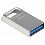 Флеш-диск 32GB KINGSTON DataTraveler Micro USB 3.1, металл. корпус, серебристый, DTMC3/32GB