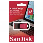 Флеш-диск 64GB SANDISK Cruzer Edge USB 2.0, черный, SDCZ51-064G-B35