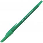 Ручка шариковая STAFF EVERYDAY, ЗЕЛЕНАЯ,корпус прорезинен. зеленый, узел 0,7мм,линия 0,35мм,142400