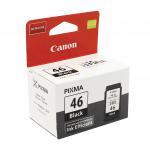 Картридж струйный CANON (PG-46) PIXMA E404/414/464/474/484/E3140, черн, ориг. рес. 180 с.