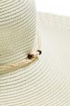 Плетеная шляпа Под жарким солнцем Фиджи с мягкими полями