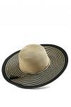 Плетеная шляпа Райские пляжи Бали с мягкими полями